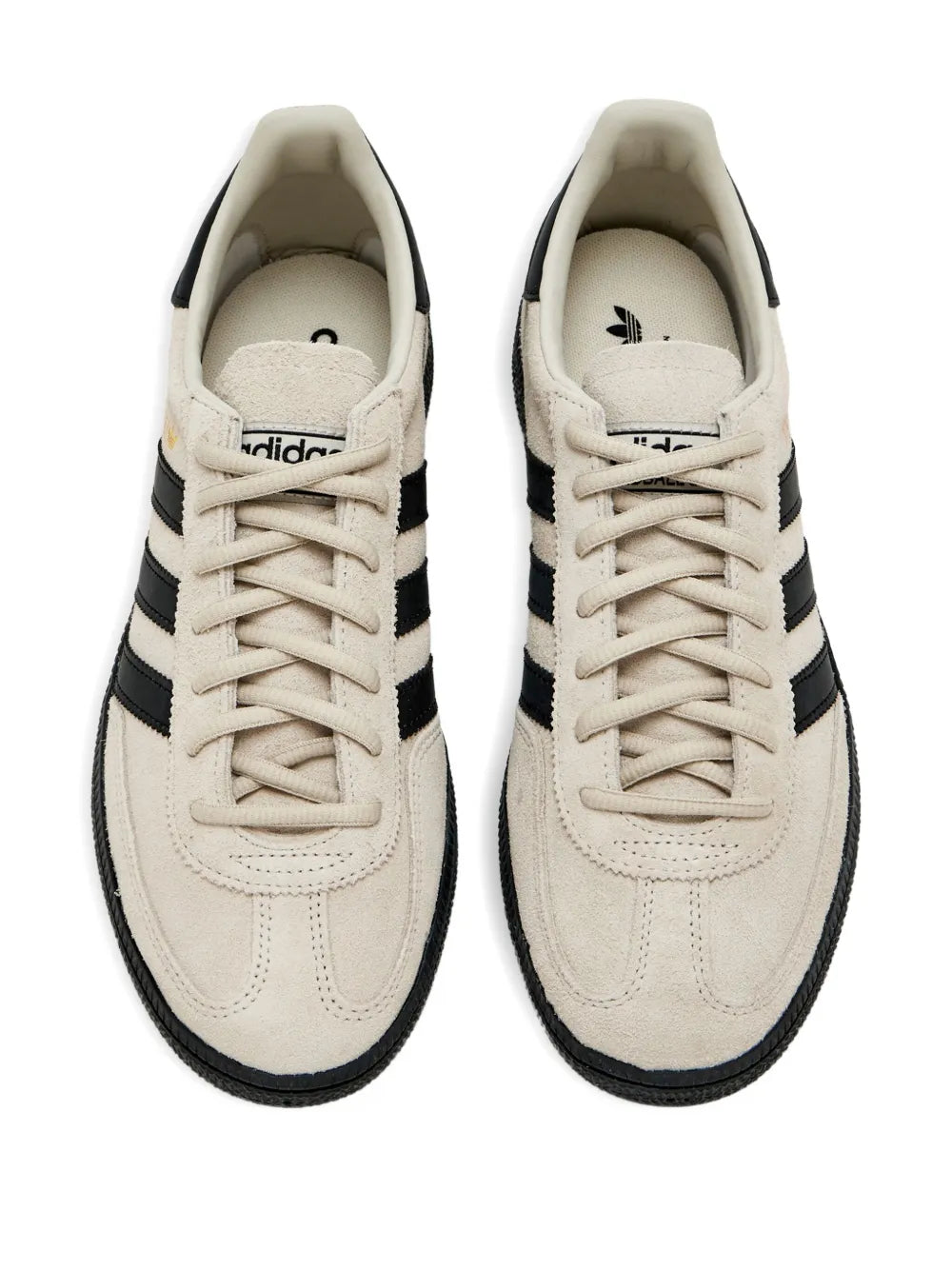 Leather Three-Stripes Low-Top Sneakers