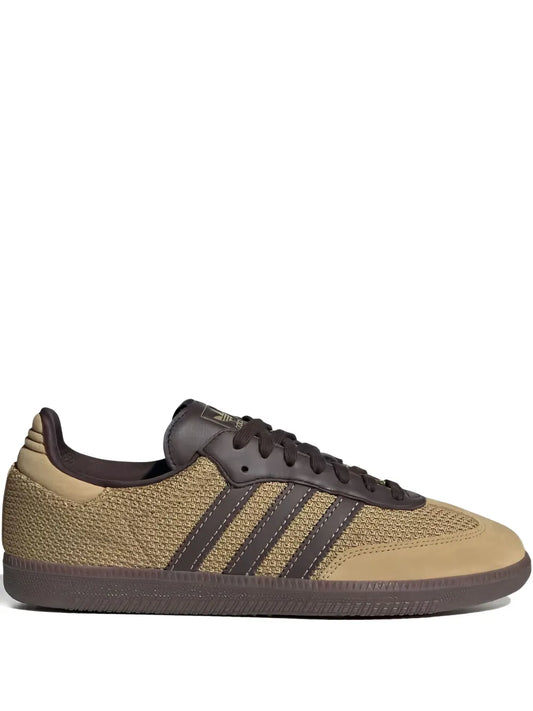 Samba Og Golden Beige Dark Brown Sneakers