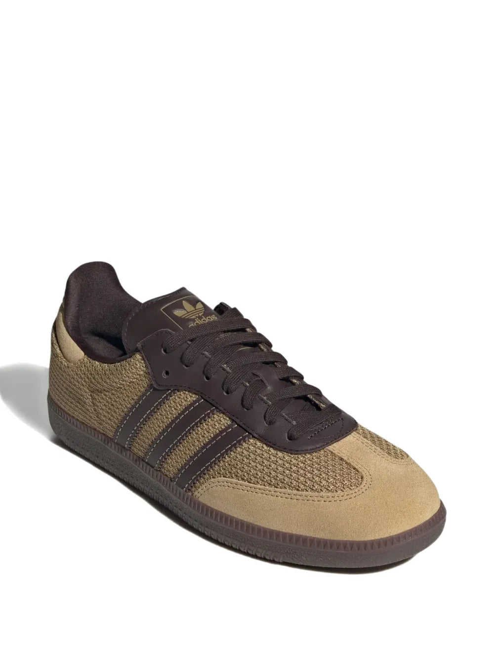 Samba Og Golden Beige Dark Brown Sneakers