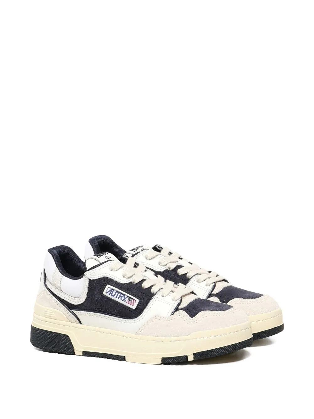 Autry Leather Panel Sneakers