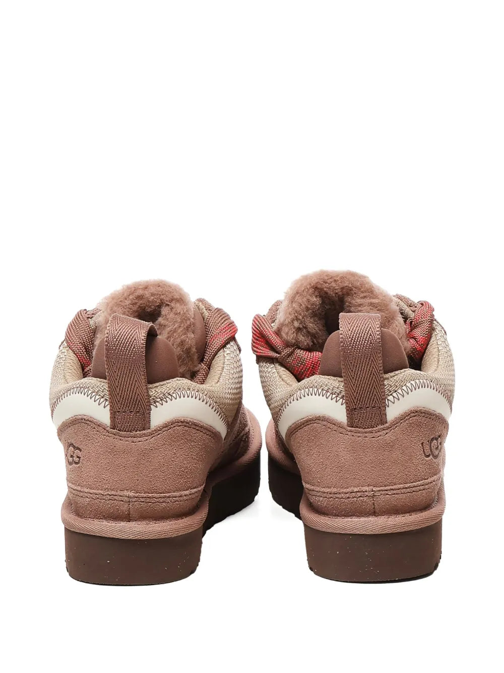 UGG Ribbon-Lace Leather