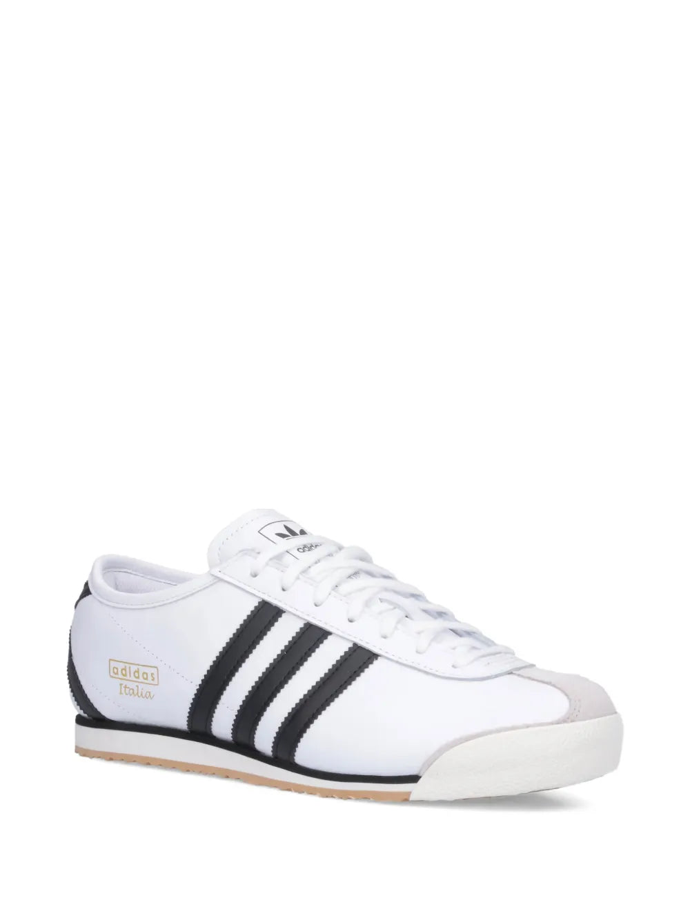 70S Italian Three-Stripe Leather Sneakers