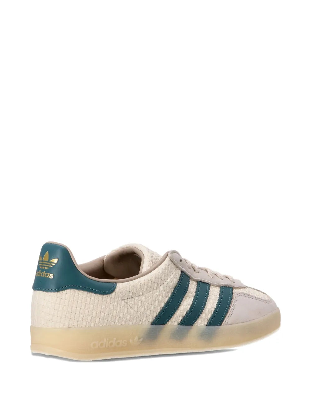 Gazelle Three-Stripe Textured Sneakers