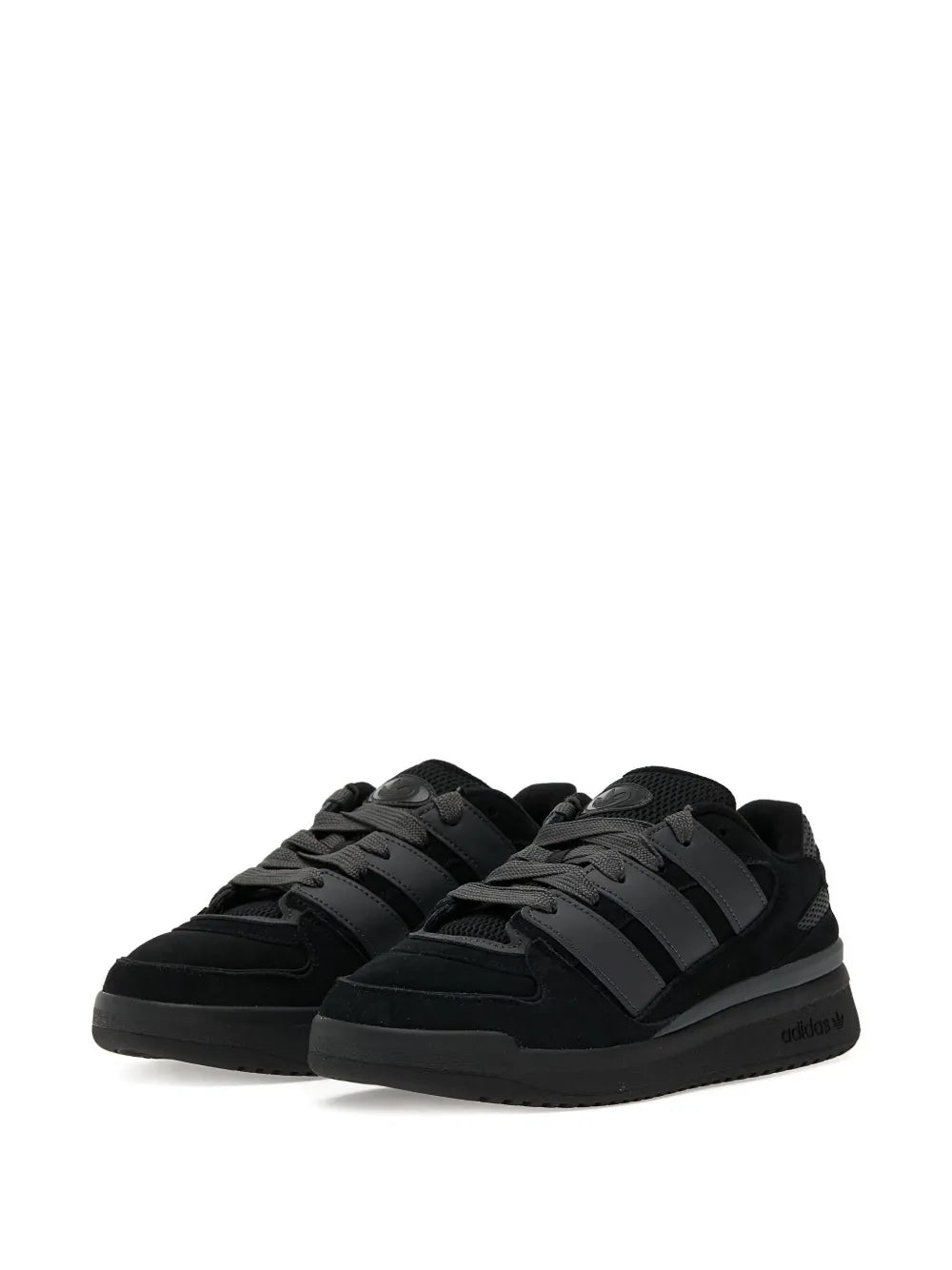 Forum 2000 Three-Stripe Suede Sneakers