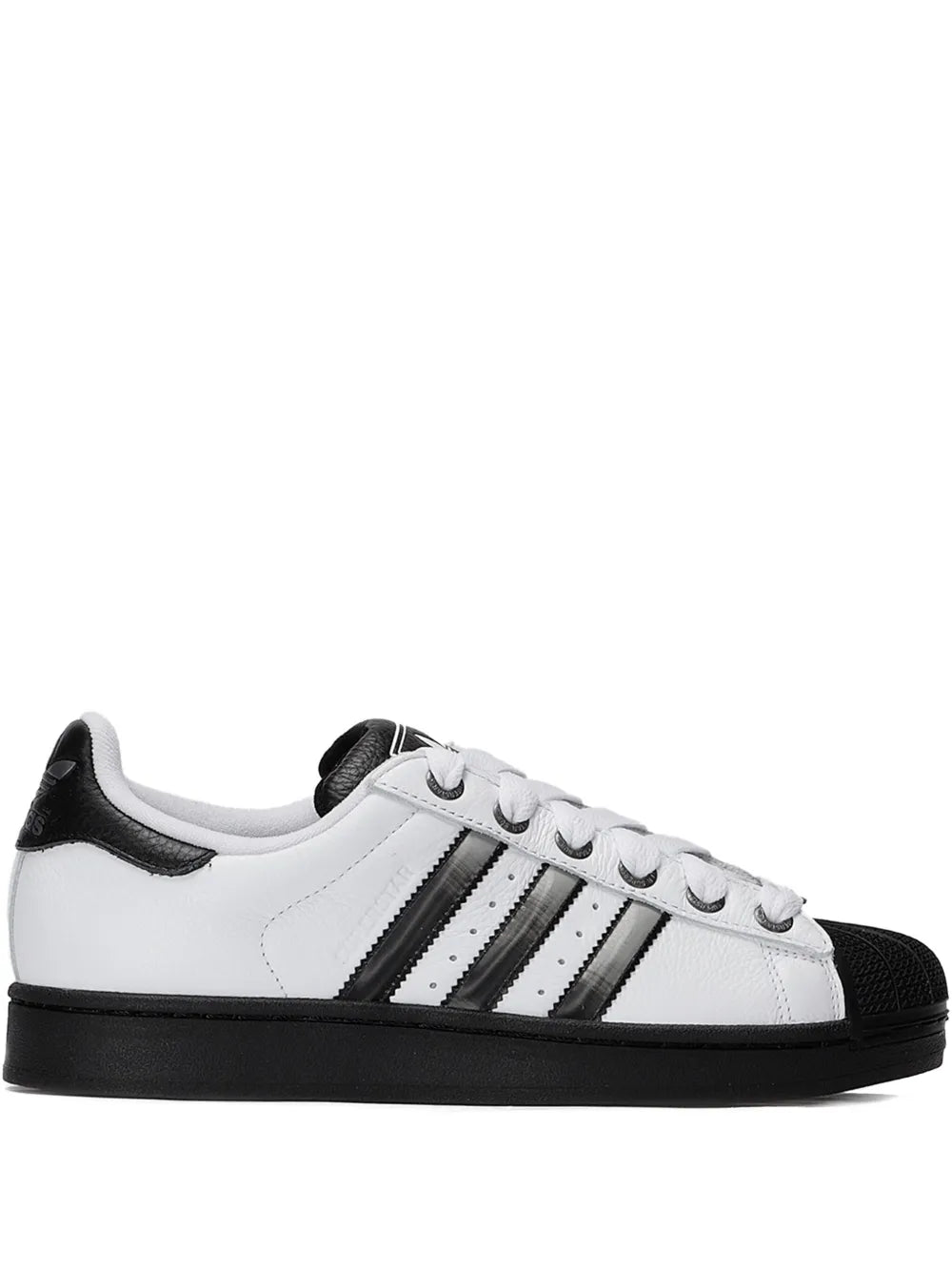 Superstar Ii Shell-Toe Striped Sneakers