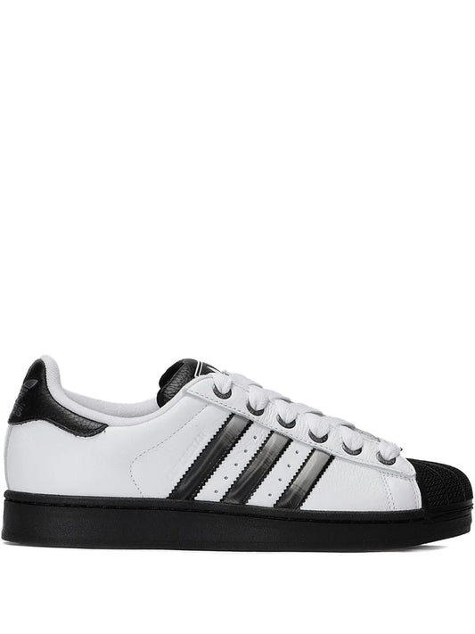 Superstar Ii Shell-Toe Striped Sneakers