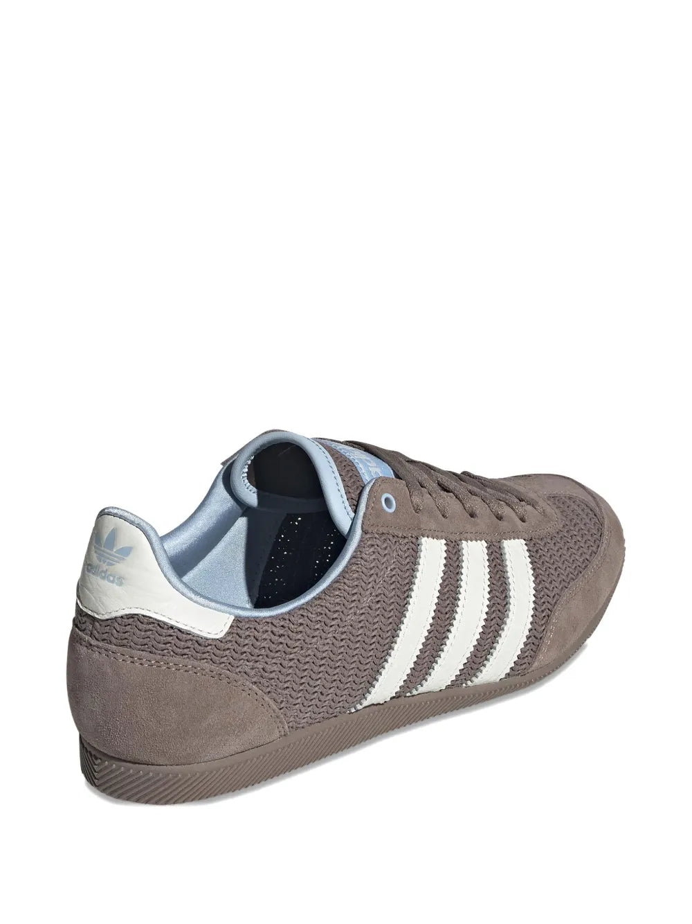 Mesh-Panel Low-Top Sneakers
