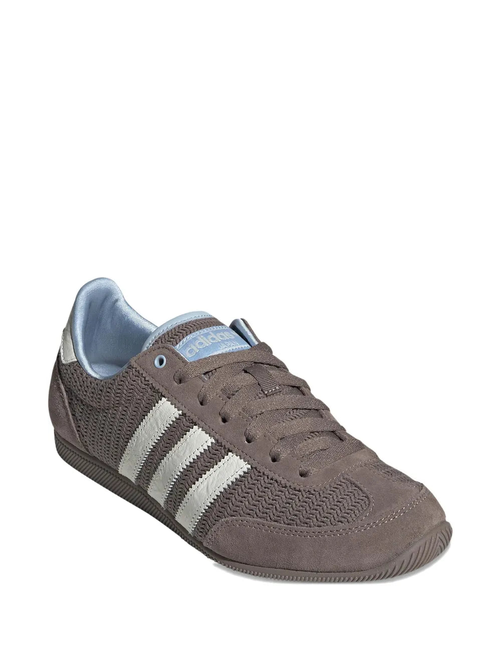 Mesh-Panel Low-Top Sneakers