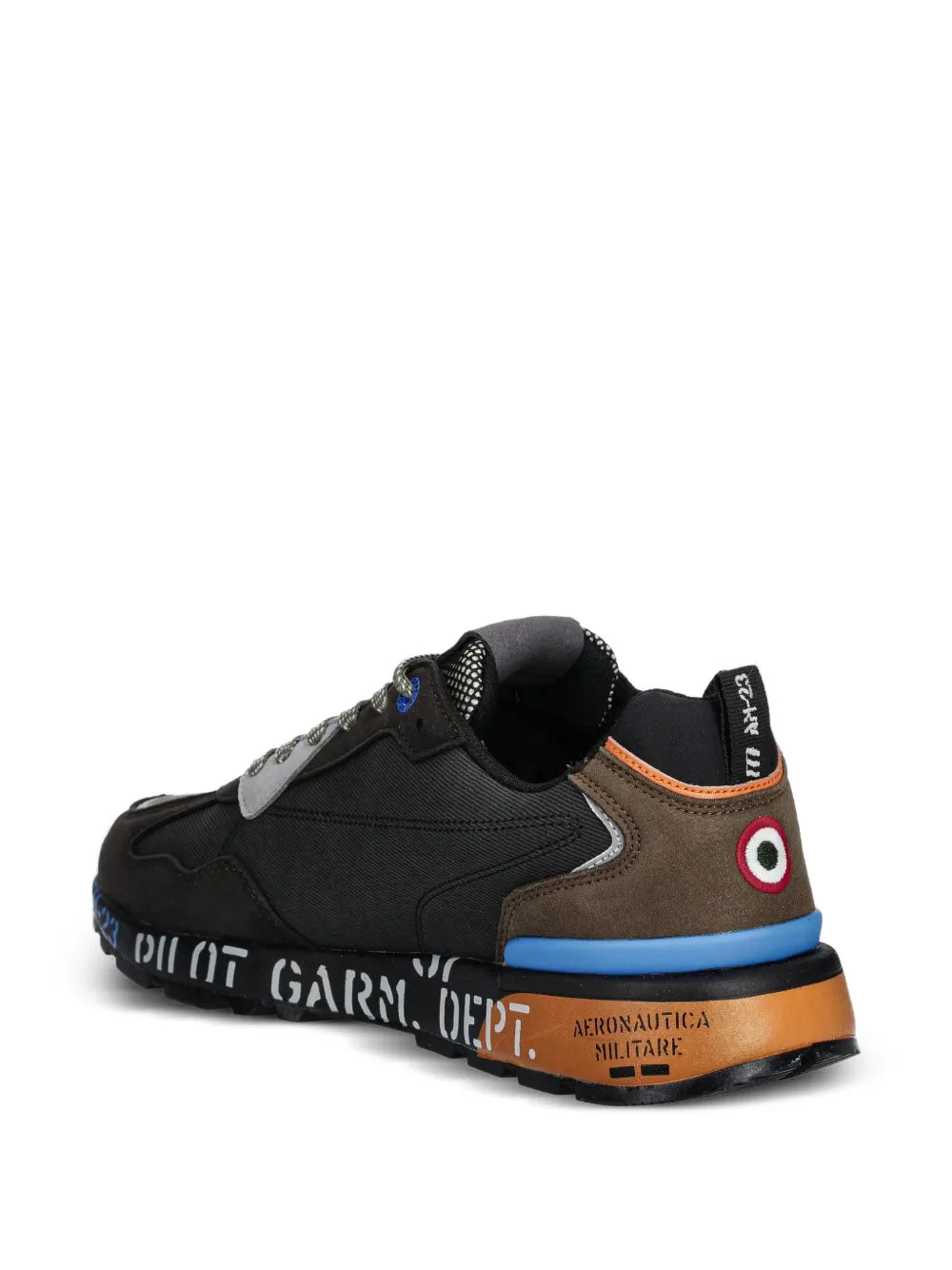 Lettering-Print Sneakers