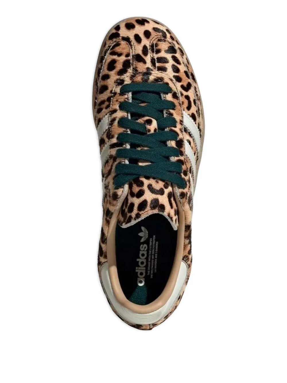Samba Og Leopard-Print Three-Stripe Sneakers