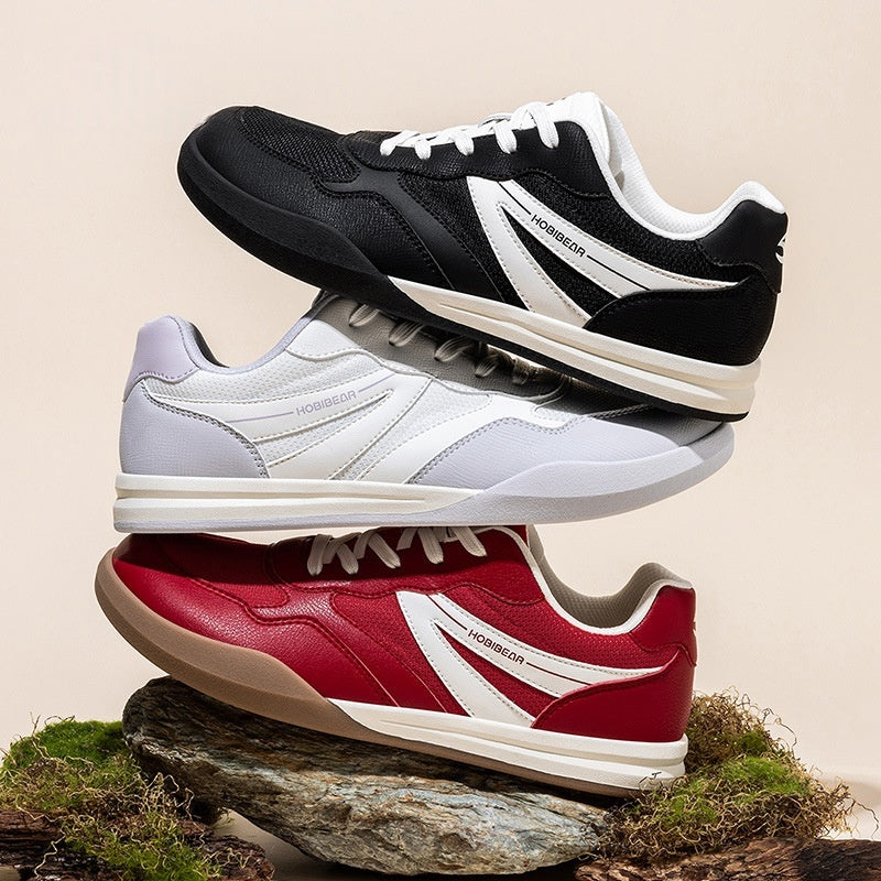 Mens Casual Sports Wide Toe Box Flat Single-layer Shoes