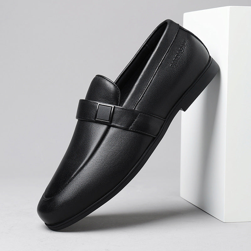 British-style Summer Trendy Casual Leather Shoes For Men