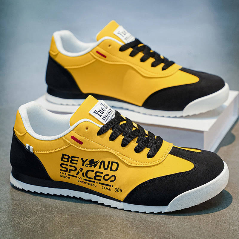 Retro Mens Casual Minimalist Flat Shoes Breathable And Lightweight