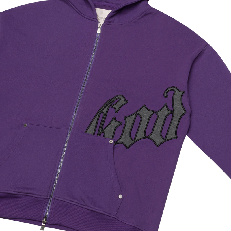 Godspeed OG Logo Purple & Grey Sweats