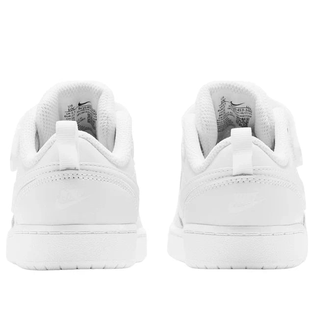 Nike Court Borough Low 2 Triple White - Toddler