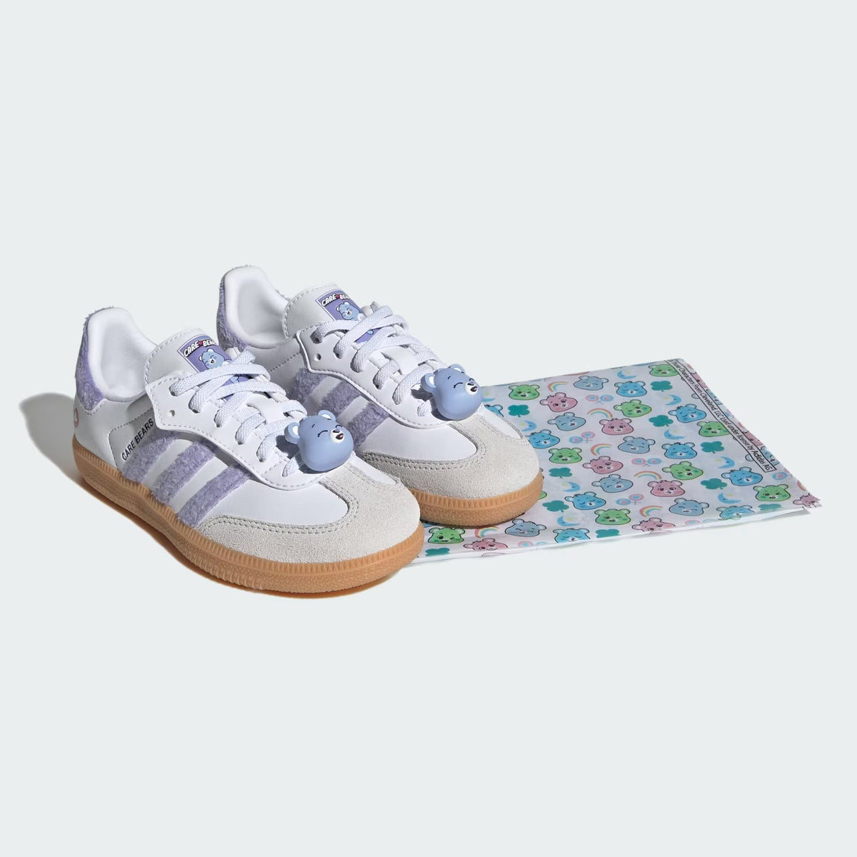 adidas Care Bears Samba OG Comfort Closure Elastic Lace - Youth Sneakers