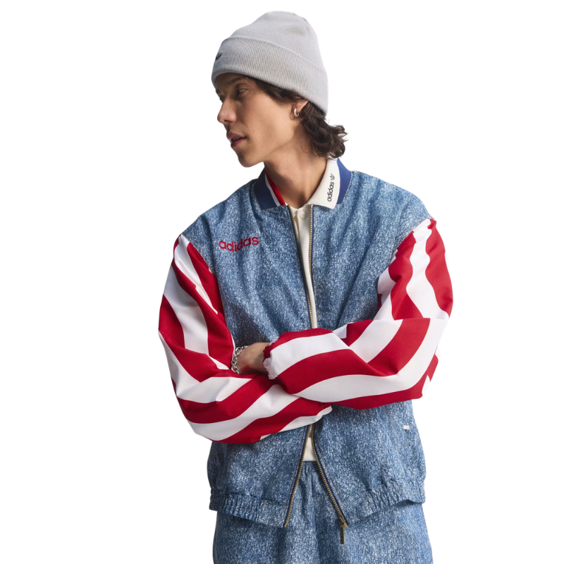 adidas Denim Graphic Track Top - Men's