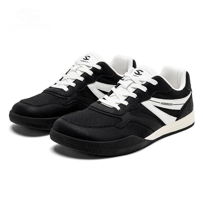 Mens Casual Sports Wide Toe Box Flat Single-layer Shoes