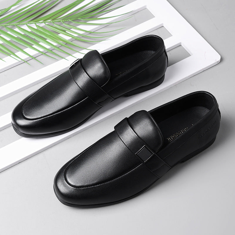 British-style Summer Trendy Casual Leather Shoes For Men