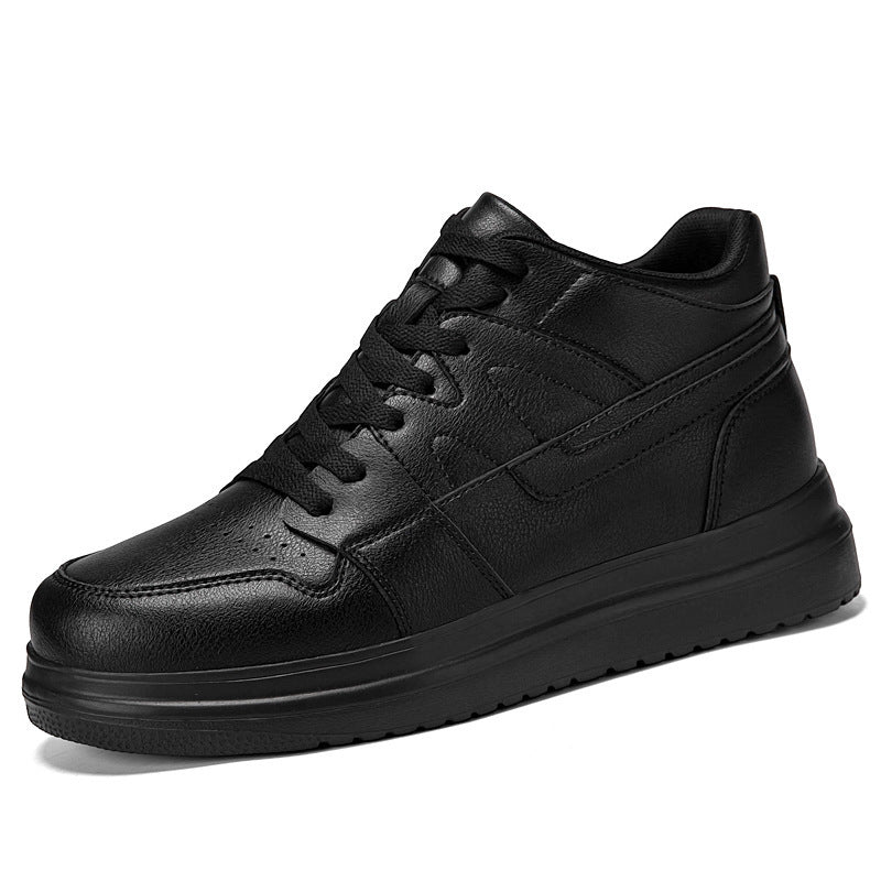 Mens New Autumn Thick-soled Hidden-heel Mens Shoes
