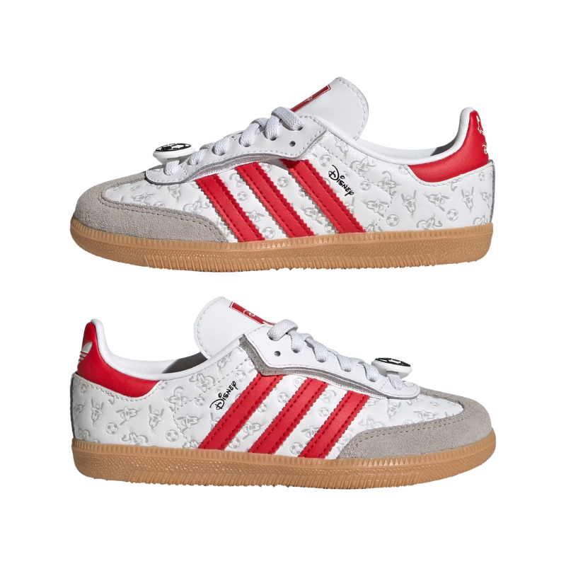 adidas Disney Samba OG Comfort Closure Elastic Lace Shoes - Youth Sneakers