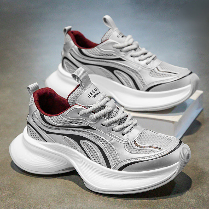 Retro Mens Running Shoes Comfortable And Breathable Casual Sportswear