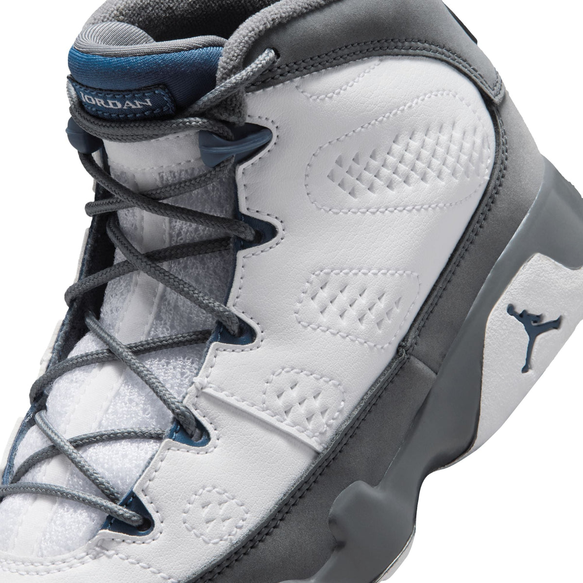 Air Jordan 9 Retro "Flint Grey and French Blue" - Preschool
