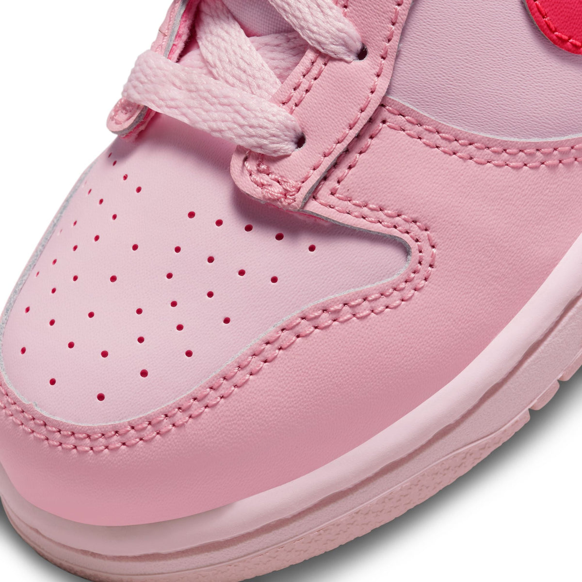 Nike Dunk Low "Triple Pink" - Youth Sneakers