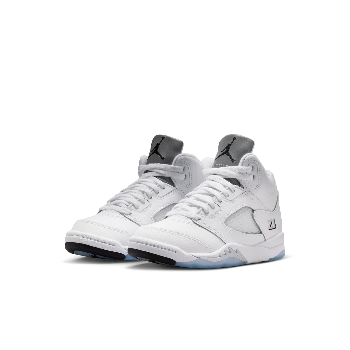 Air Jordan 5 Retro OG "White Metallic" - Preschool