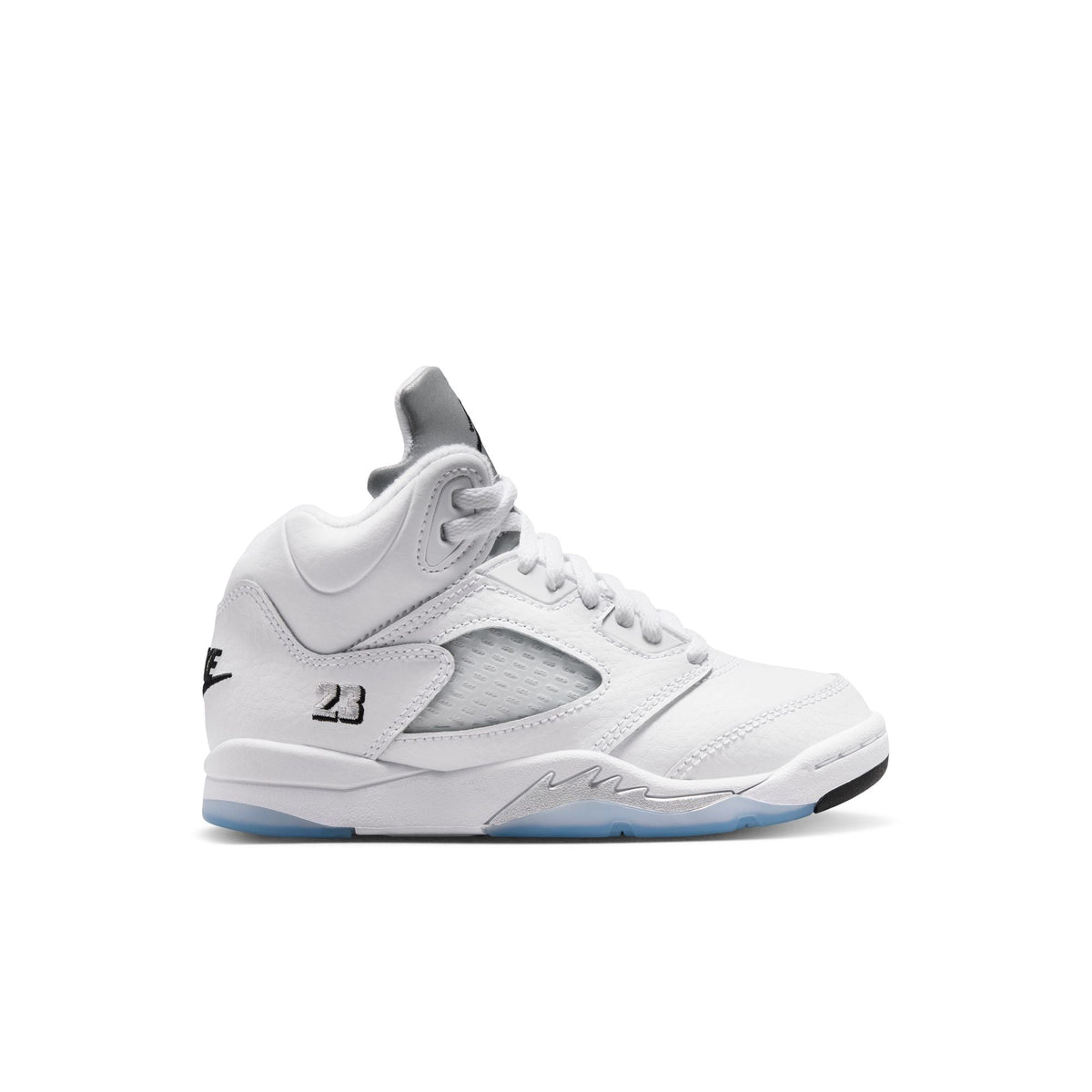Air Jordan 5 Retro OG "White Metallic" - Preschool