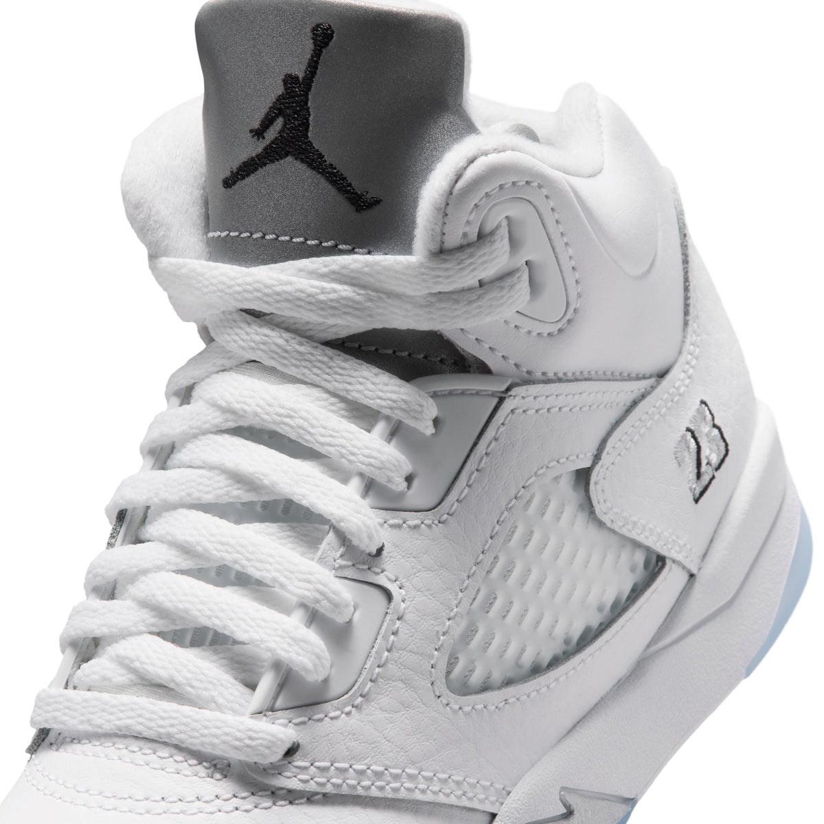 Air Jordan 5 Retro OG "White Metallic" - Preschool