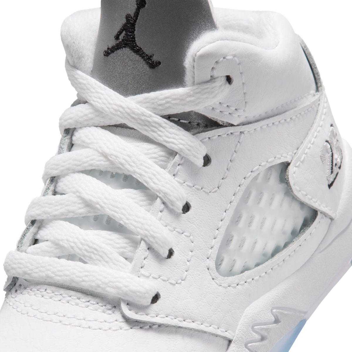 Air Jordan 5 Retro OG "White Metallic" - Toddler