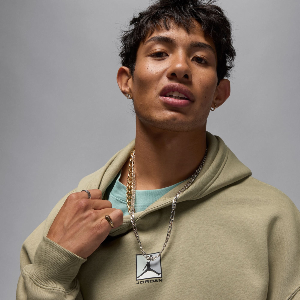 Air Jordan Brooklyn Fleece Graphic Pullover Hoodie - Men's