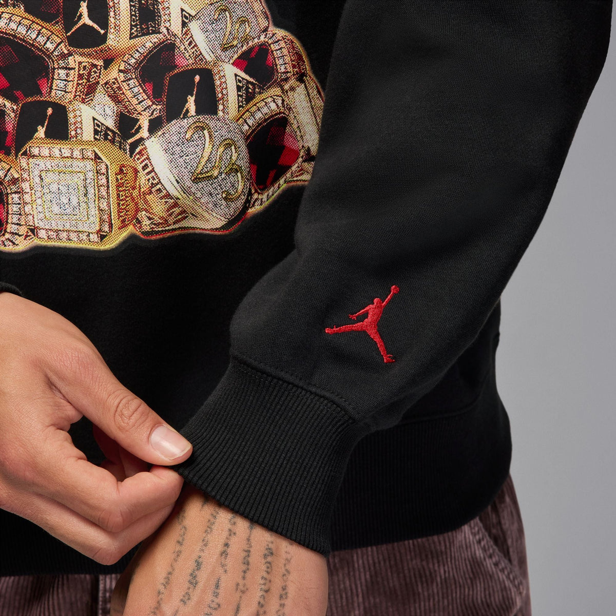 Air Jordan Brooklyn Fleece Crew-neck Sweatshirt - Men's