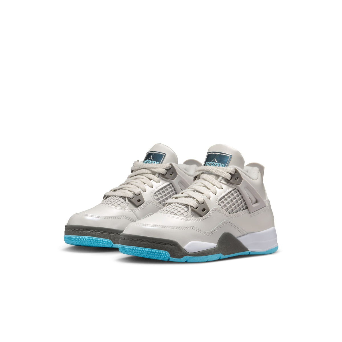 Air Jordan 4 Retro "Blue Chill" - Youth Sneakers
