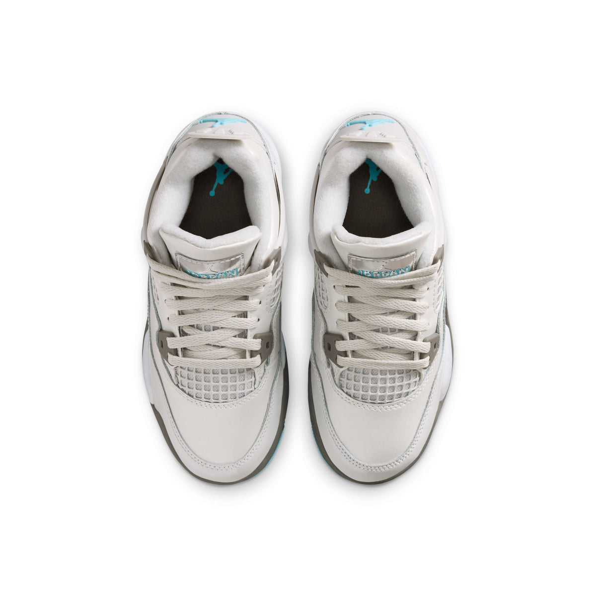 Air Jordan 4 Retro "Blue Chill" - Youth Sneakers