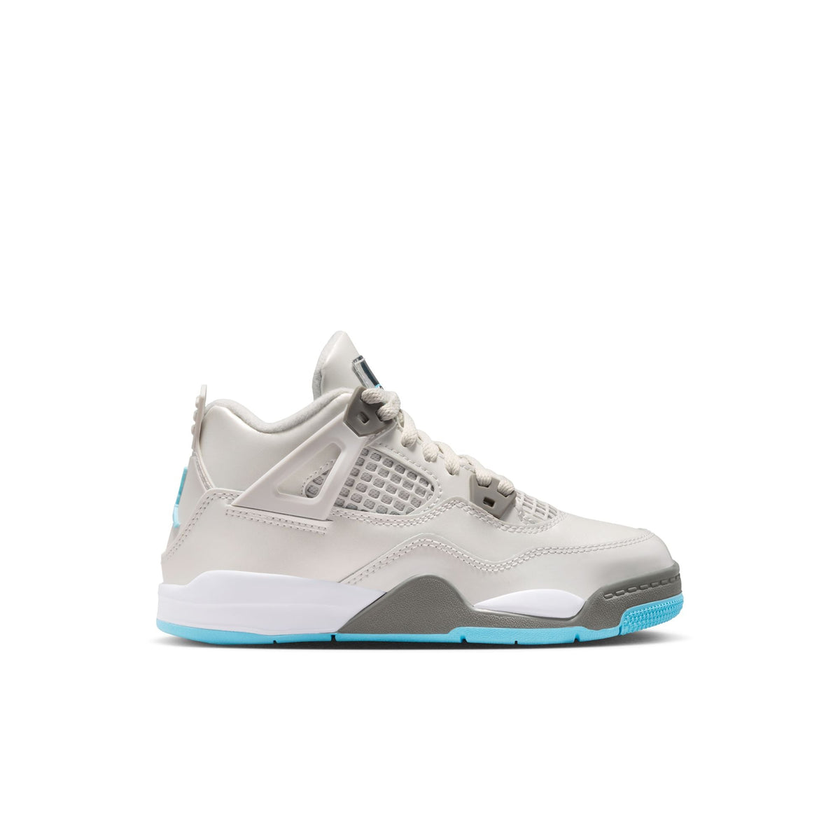 Air Jordan 4 Retro "Blue Chill" - Youth Sneakers