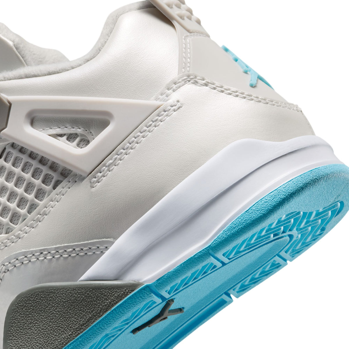 Air Jordan 4 Retro "Blue Chill" - Youth Sneakers