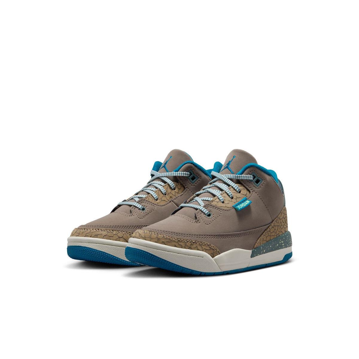 Air Jordan 3 Retro "Olive Grey" - Preschool
