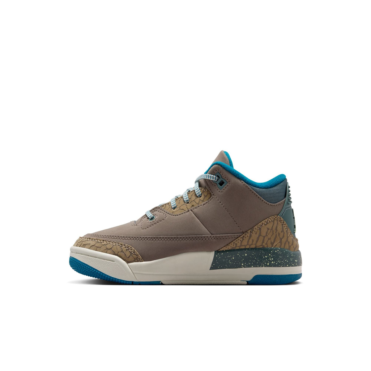 Air Jordan 3 Retro "Olive Grey" - Preschool