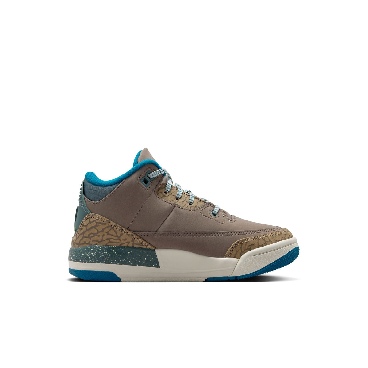 Air Jordan 3 Retro "Olive Grey" - Preschool