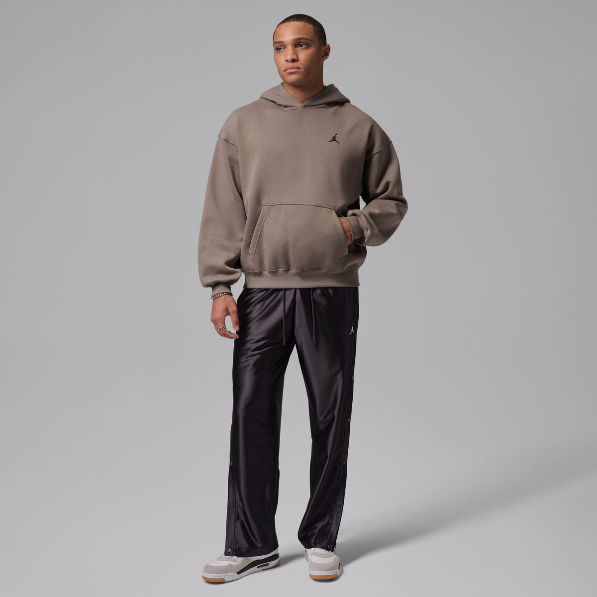 Air Jordan Brooklyn Fleece Oversized Pullover Hoodie - Men's