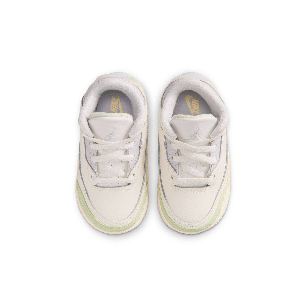 Air Jordan 3 Retro "Sail and Jade Aura" - Toddler
