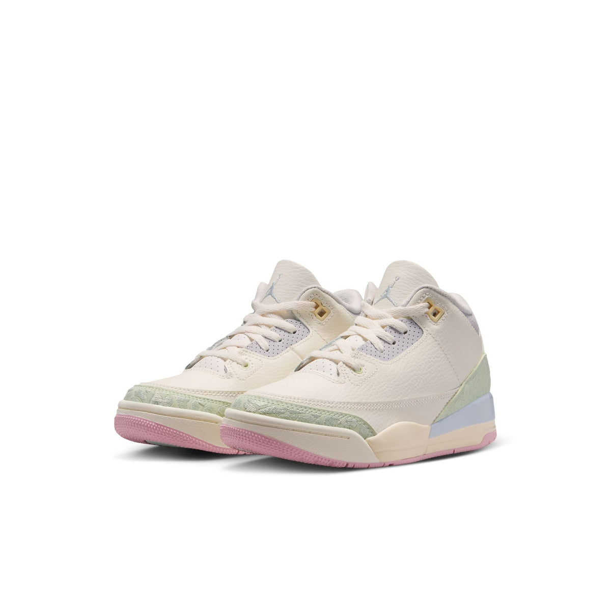 Air Jordan 3 Retro "Sail and Jade Aura" - Preschool