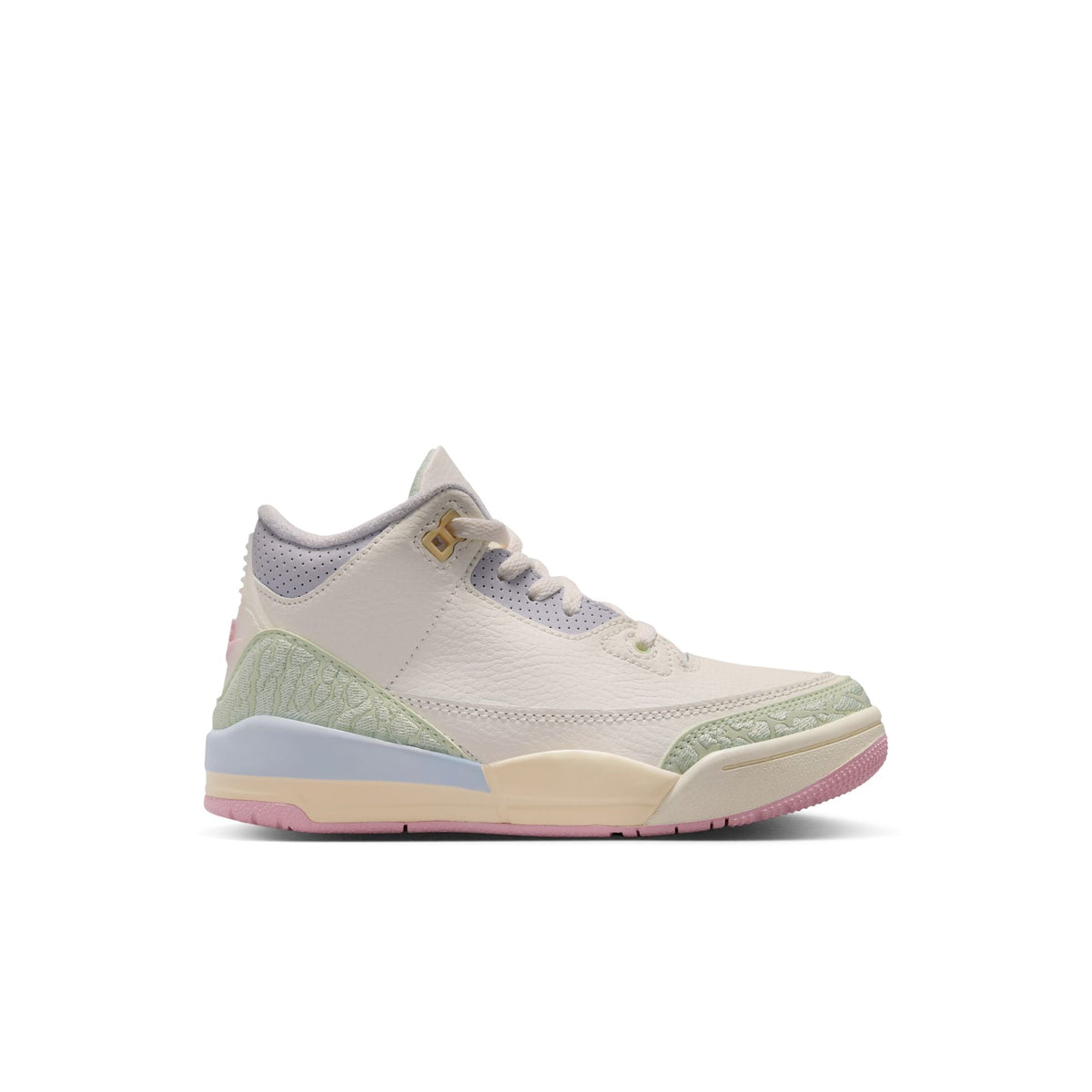 Air Jordan 3 Retro "Sail and Jade Aura" - Preschool