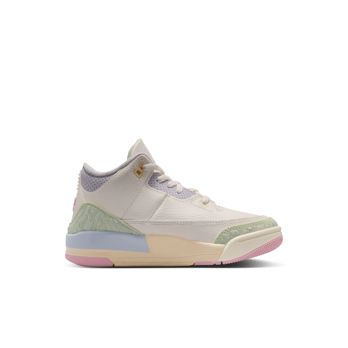 Air Jordan 3 Retro "Sail and Jade Aura" - Preschool