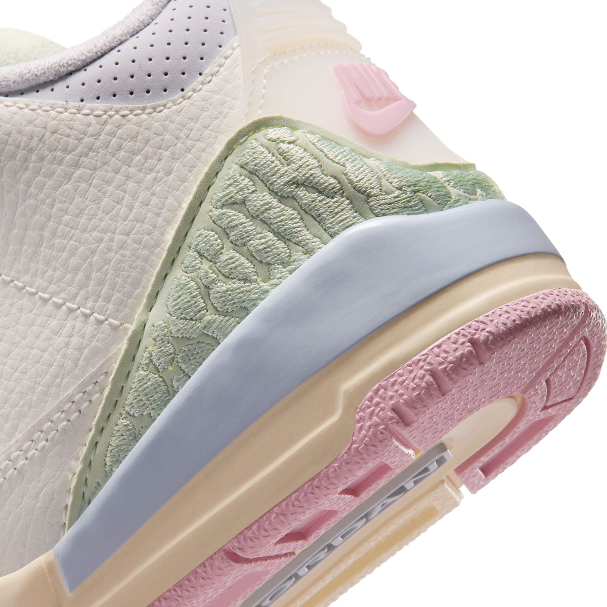 Air Jordan 3 Retro "Sail and Jade Aura" - Preschool