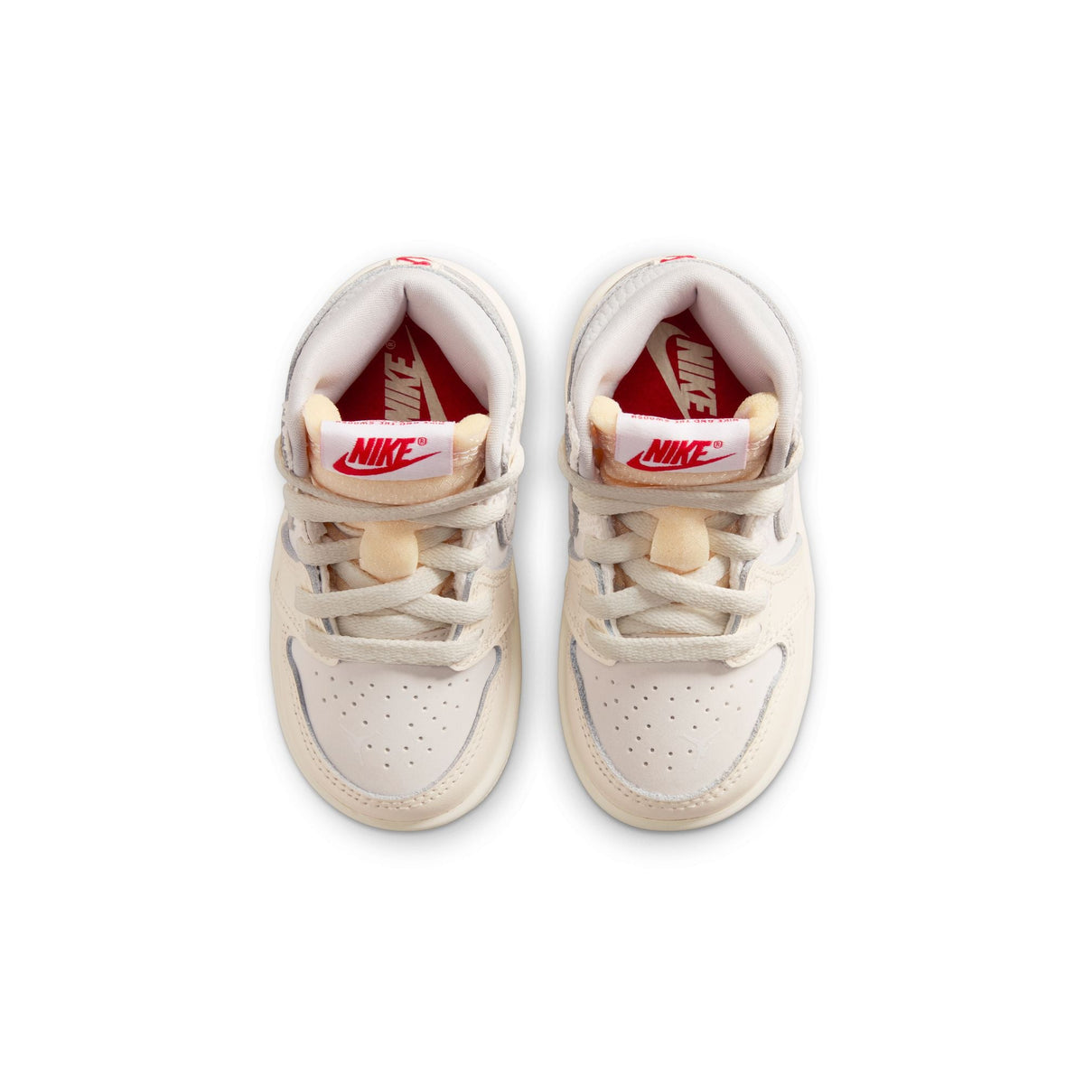 Air Jordan 1 Retro High OG "Sail University Red" - Toddler's