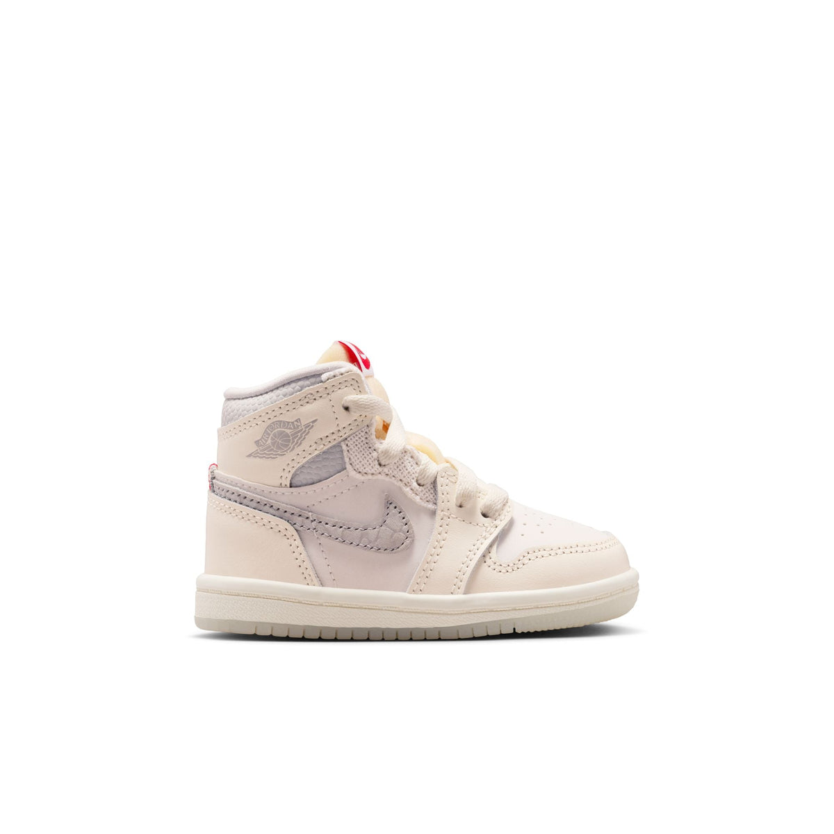 Air Jordan 1 Retro High OG "Sail University Red" - Toddler's