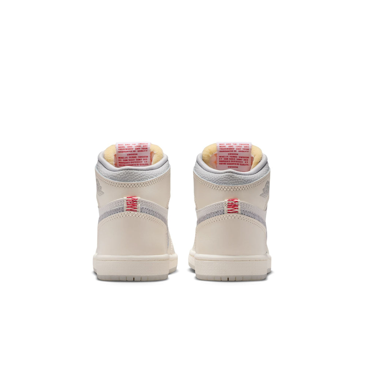 Air Jordan 1 Retro High OG "Sail University Red" - Youth Sneakers